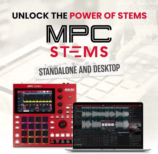 Alt view image 6 of 7 - MPC One+ Standalone Drum Machine, Beat Maker and MIDI Controller with WiFi, Bluetooth, Drum Pads, Synth Plug-ins, Touchscreen, and Native Instruments Integration