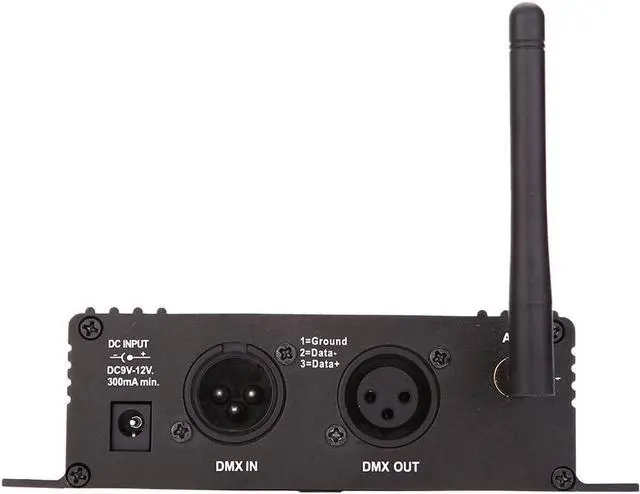 Alt view image 6 of 7 - DMX 512 Controller 2.4G Wireless Transmitter Receiver LCD Display Power Adjustable Repeater Lighting Dimmer Controller for Disco DJ Py Light