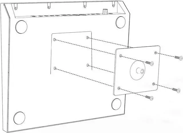 Alt view image 3 of 5 - PPS-75 Electronic Mounting Stand With Plate For Percussion Instruments Sample Pad/Drum Pad