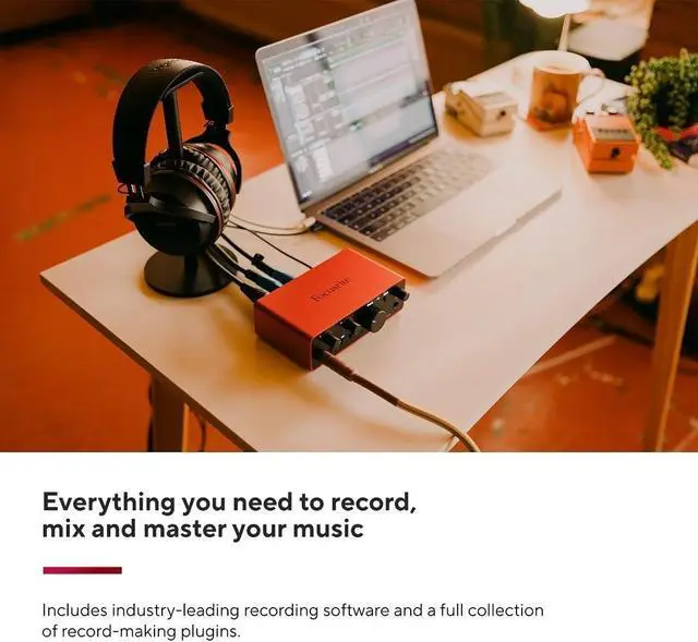 Alt view image 5 of 7 - ?Scarlett?Solo?4th Gen USB Audio Interface, for the Guitarist, Vocalist, or Producer ? High-Fidelity, Studio Quality Recording, and All the Software You Need to Record