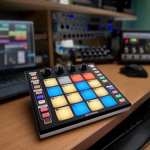 Alt view image 2 of 5 - ATOM Production & Performance Midi Pad Controller with Studio One ist and Ableton Live Lite Recording Software