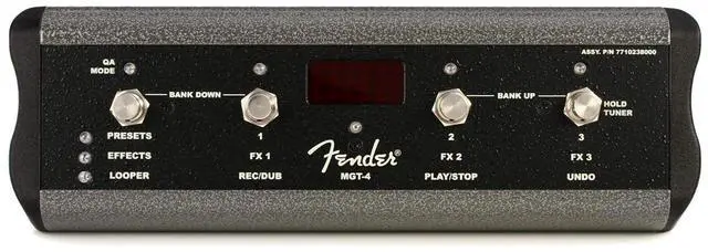 Main image of MGT-4 4-Button Mustang GT Footswitch