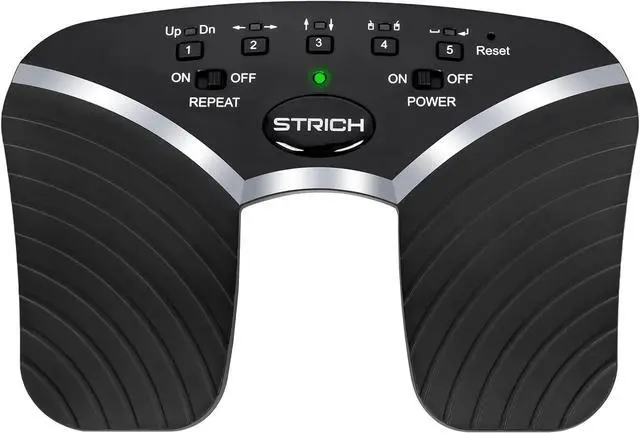Main image of Wireless Page Turner Pedal, 5 Modes, Portable & Anti-slip, Footswitch Page Turner Quiet Operation for iPad, Performances and Teaching, SPT-20