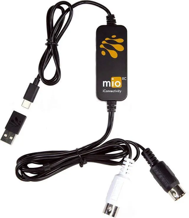Alt view image 2 of 3 - The First C (and USB A) Type Mac, PC, iOS, and Android Compatible MIDI Interface (mioXC)