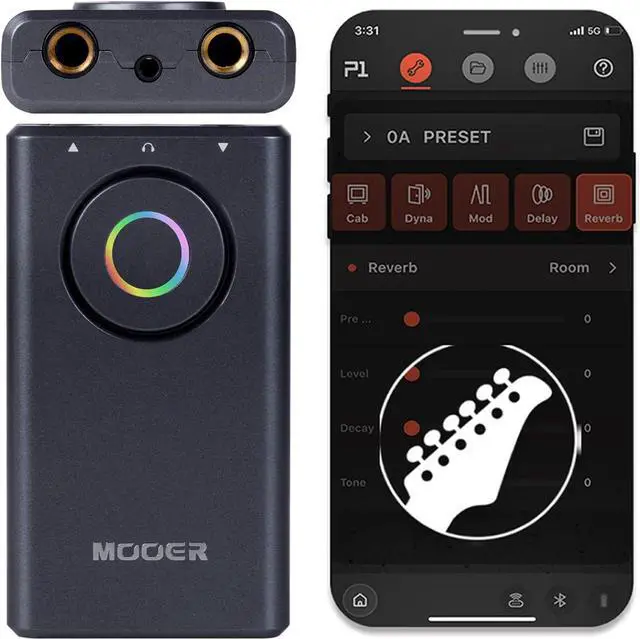 Main image of Prime P1 Multi-Effects Processor Headphone Amp, Bass Guitar Pedals with 126 Effects, Tuner, Amp, Metronome for Practice and Performance