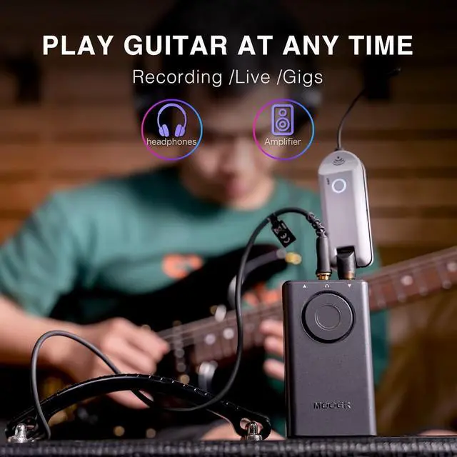 Alt view image 4 of 6 - Prime P1 Multi-Effects Processor Headphone Amp, Bass Guitar Pedals with 126 Effects, Tuner, Amp, Metronome for Practice and Performance