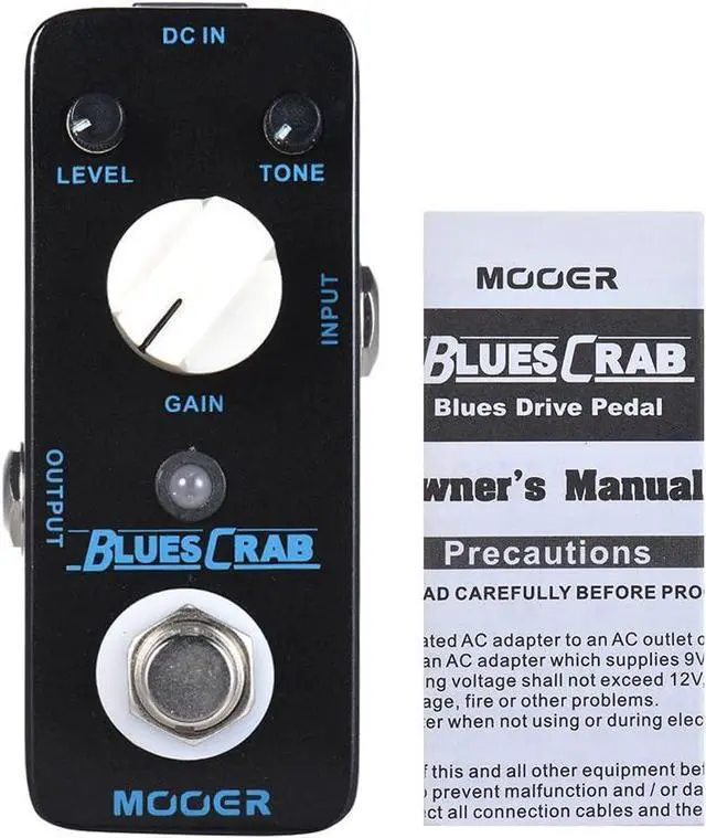 Alt view image 5 of 7 - Blues Crab, classic blues overdrive