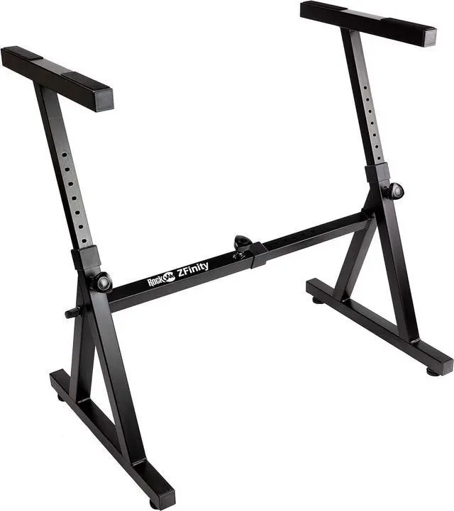 Main image of Z Style Adjustable and Portable Heavy Duty Music (Fits 54-88 Key Electric Pianos) Electronic Keyboard Stand (RJZZ363)