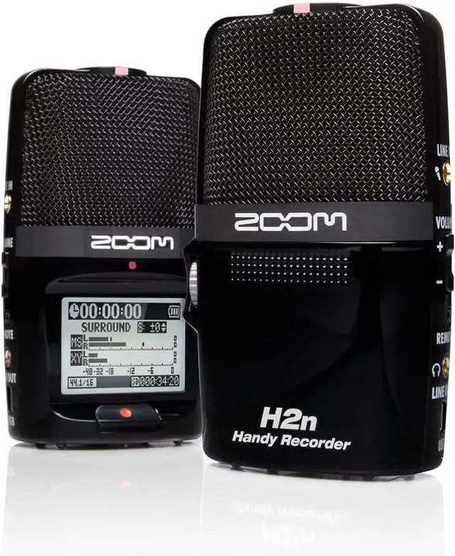 Alt view image 6 of 7 - H2n Handy Handheld Digital Multitrack Recorder Bundle with APH-2n Accessory Pack