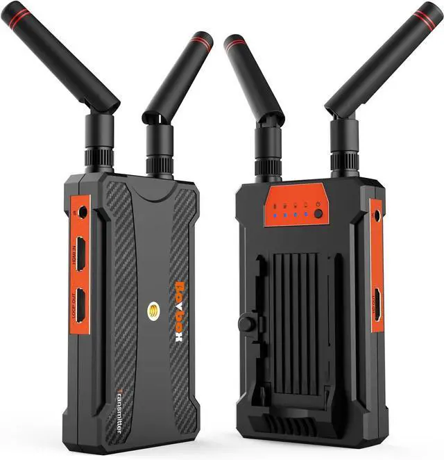 Main image of Wireless HDMI Transmitter and Receiver - 1080P, Extender with Loop-Out, 2.4G/5.8G Adapter, IR Control, 0.06S Latency, 820FT, for TVs, DSLR, Projectors, Laptop