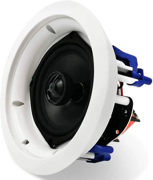 Alt view image 4 of 7 - 5.25 Inch Bluetooth Ceiling Speakers Home Recessed Speaker System 300 Watts Suitable for Humid,Kitchen,Bedroom,Bathroom,Covered Patio (A Pair)