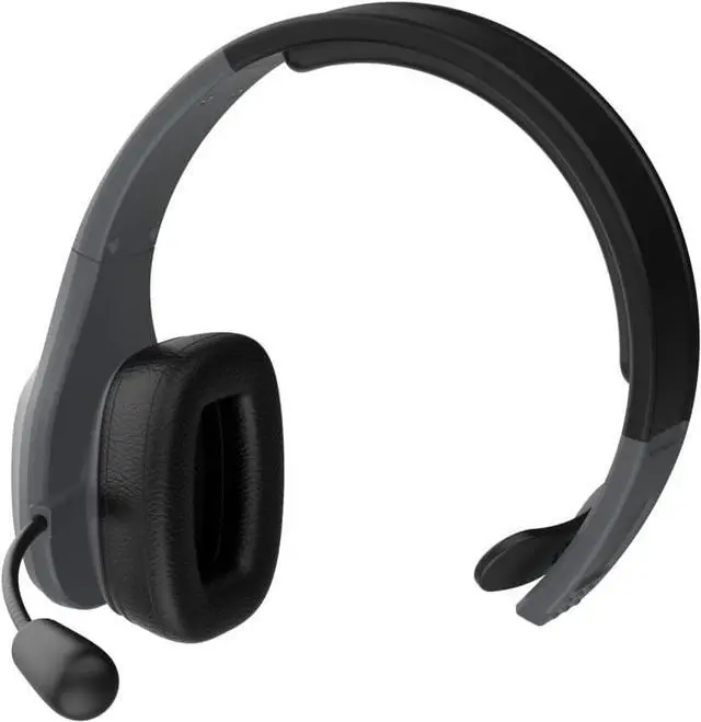 Alt view image 5 of 7 - Storm Gray - Premium Trucker Bluetooth Headset - Wireless Noise Canceling Mono Headset with Mic - High-Fidelity Sound, 30-Hour Talk Time, USB-C Charging - for Truck Drivers, Bluetooth 5.0