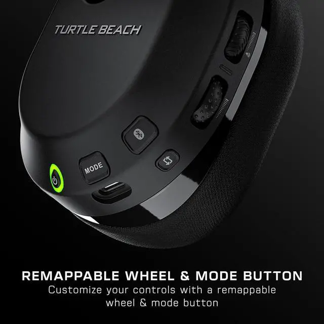 Alt view image 6 of 7 - Stealth 600 Wireless Multiplatform Amplified Gaming Headset for PC, PS5, PS4, & Mobile  Bluetooth, 80-Hr Battery, Noise-Cancelling Flip-to-Mute Mic, Waves 3D Audio Black