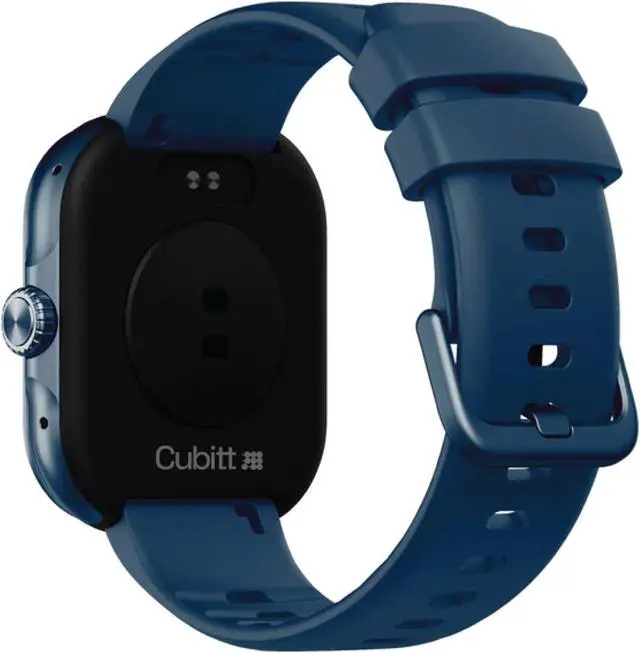 Alt view image 4 of 7 - Cubitt Viva Smartwatch/Fitness Tracker with 1.84" Touch AMOLED Screen, Bluetooth Calling, 60+ Sports, Blood Oxygen, Heart Rate, Stress and Sleep Monitor, Waterproof, Step Counter for Men and Women