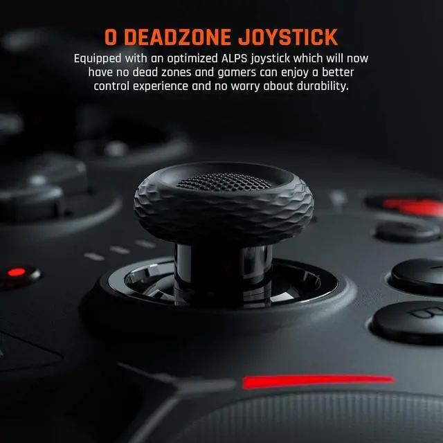 Alt view image 3 of 7 - Switch Controllers with Charging Base, Wireless Game Controller for Switch/PC/Android/IOS,Mechanical Buttons|ALPS Joystick|NFC Sensor|6-axis Gyroscope