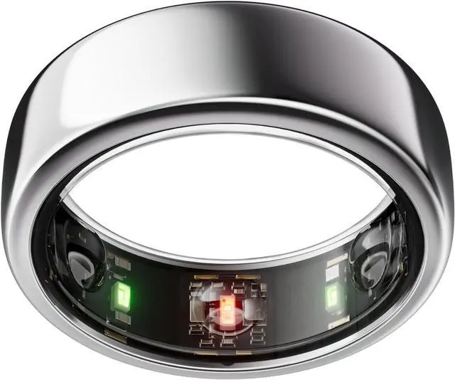 Main image of Oura Ring Gen3 Horizon - Silver - Size 11 - Smart Ring - Size First with Oura Ring Gen3 Sizing Kit - Sleep Tracking Wearable - Heart Rate - Fitness Tracker - 5-7 Days Battery Life