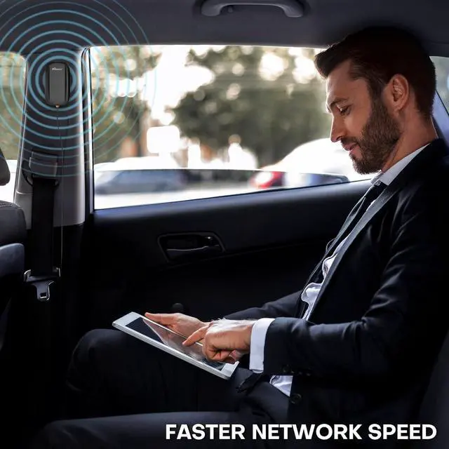 Alt view image 6 of 7 - Cell Phone Signal Booster for Car SUV Pickup | High Power Vehicle Booster | 5G & 4G LTE for All U.S. Carriers Verizon, AT&T, T-Mobile | Cellular Magnetic Antenna | FCC Approved