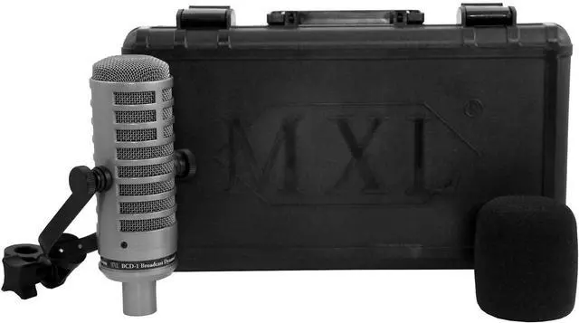 Alt view image 4 of 4 - MXL BCD-1 Gray *Limited Edition* Dynamic Broadcast / Podcast Microphone