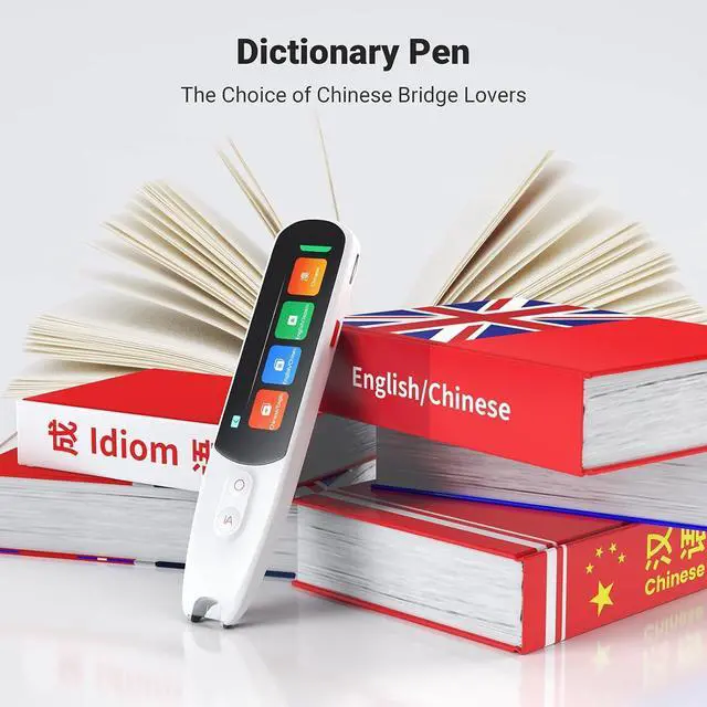 Alt view image 7 of 7 - 102 Translator Pen Scanner, Text to Speech Device for Dyslexia, OCR Digital Highlighter Reader Pen, Exam Reading Pen, Bluetooth Langage Translator, No Monthly FeeWhite