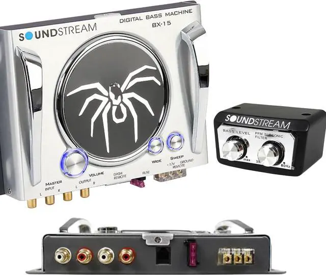 Main image of BX-15 Bass Maximizer and Bass Restoration Processor,Black