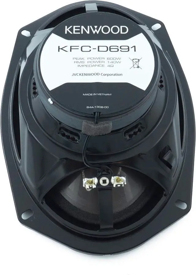 Alt view image 5 of 6 - KFC-D691 6x9 inch 4-Way 600 Watt Peak Power Performance Series Car Audio Speakers