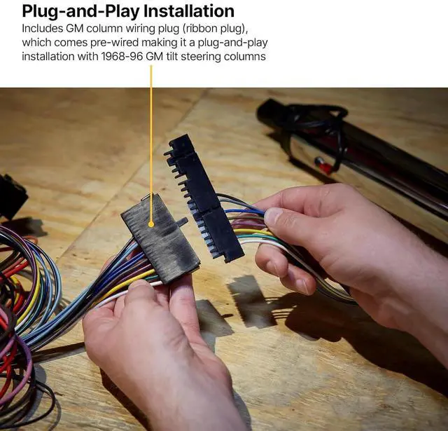 Alt view image 3 of 7 - Universal 22-Circuit Automotive Wiring Harness Kit for GM Tilt Columns - GXL Insulated Copper Wires, Includes Instructions, Ideal for Restorations, Custom Builds and Engine Swaps