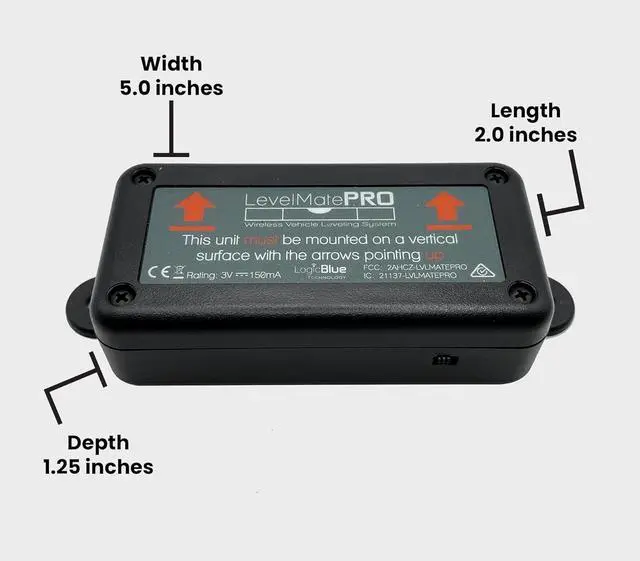 Alt view image 6 of 7 - LevelMatePRO Wireless RV Leveling System, Bluetooth Leveler for Campers, Must-Have Accessory for Travel Trailers, Effortless Setup for Phones with App