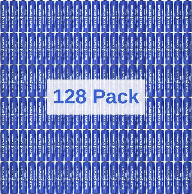 Main image of Lithium Batteries AA 128 Bulk Pack, 3500mAh NO.1 Lasting 1.5V Double A Lithium Battery Non-Rechargeable