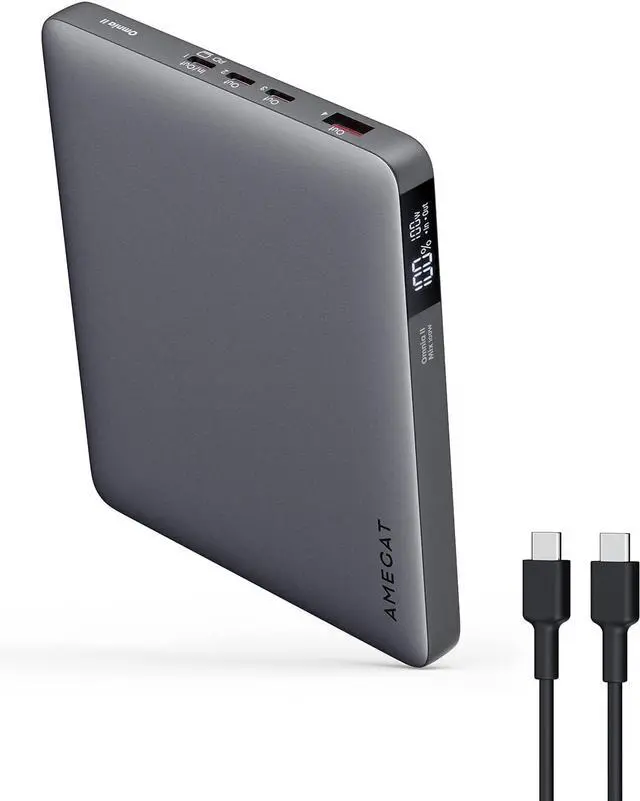 Main image of 100W Laptop Power Bank, 20000mAh Portable Charger USB C 4-Port Super Fast Charging Battery Pack with LED Digital Display for Laptop, iPhone, MacBook, Samsung, AirPods, Steam Deck and More