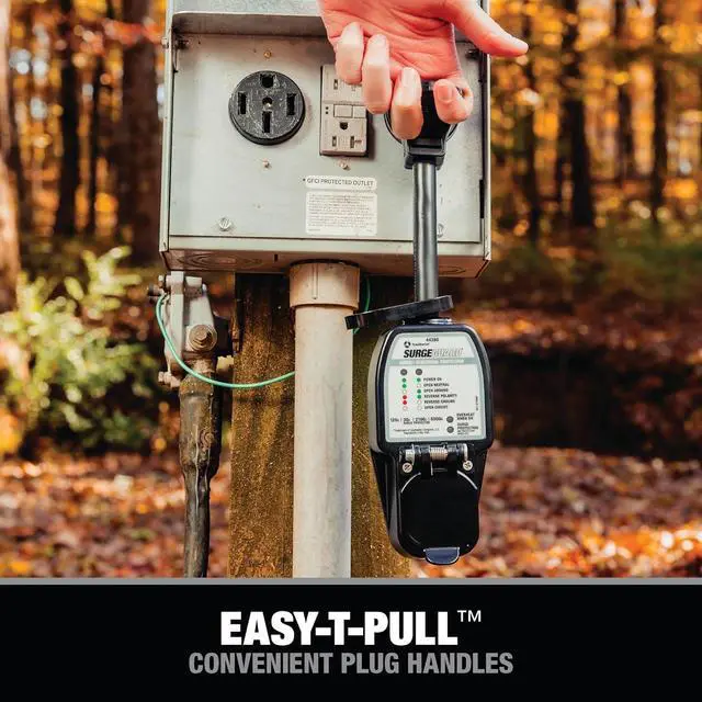 Alt view image 6 of 7 - Surge Guard 30 Amp Portable RV Surge Protector with Enhanced Diagnostics, 2100 Joules, 44280