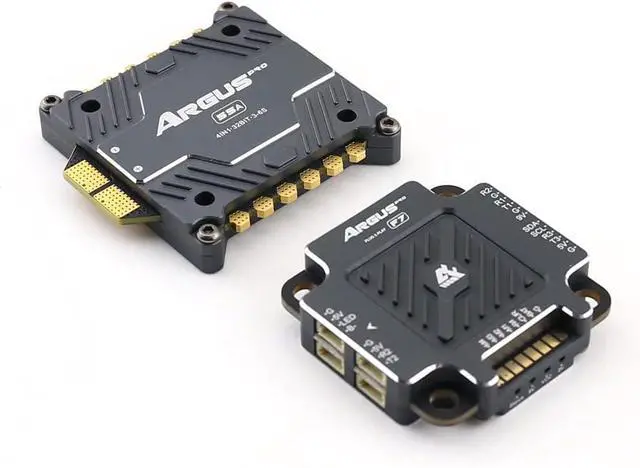 Alt view image 3 of 7 - Axisflying F7 Flight Controller Stack 55A 30x30 Argus PRO Drone FC Stack with 4in1 55A ESC BL32 for 3-6S FPV Drone Support BF INAV
