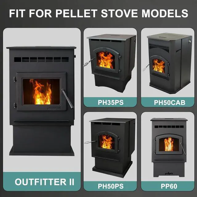 Alt view image 6 of 7 - SRV7000-659 Convection Blower Distribution Fan for Pelpro PP60, PP60-B Pellet Stove, Pleasant Hearth PH50CABPS, PH35PS, PH50PS Pellet Stove