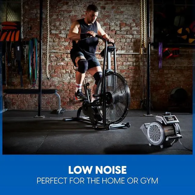 Alt view image 6 of 7 - AM201R 3 Speed Floor Fan, 156W 550 CFM Air Mover, Utility Blower Fan, Carpet Dryer for Drying, Cooling & Circulation