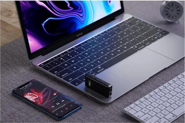 Alt view image 2 of 7 - BTR3K Receiver Amplifier Bluetooth Headphone Amp High Resolution Support aptX HD/aptX LL/LDAC for Car Audio/Home TV/Speaker/Smartphones/PC (3.5mm/2.5mm Output)