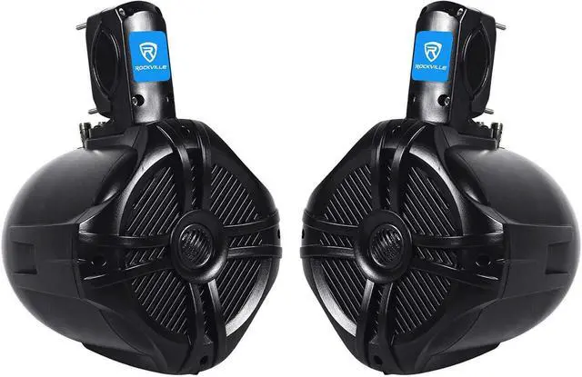 Main image of RWB65B 500W 6.5" Marine Wakeboard Tower Speakers, 4 Ohm, Waterproof, Durable Mounting, High-Fidelity Sound, Perfect for Boats, Jeeps, ATVs