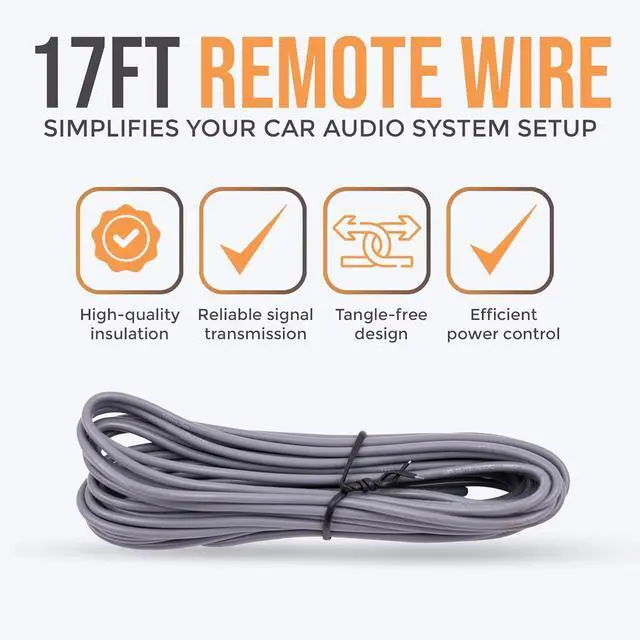 Alt view image 6 of 7 - EA-PROK4 Pro Amplifier Wiring Kit - 4000W Max Power, Oxygen Free Copper Cables, Brass ANL Fuse Holder, 4 Gauge