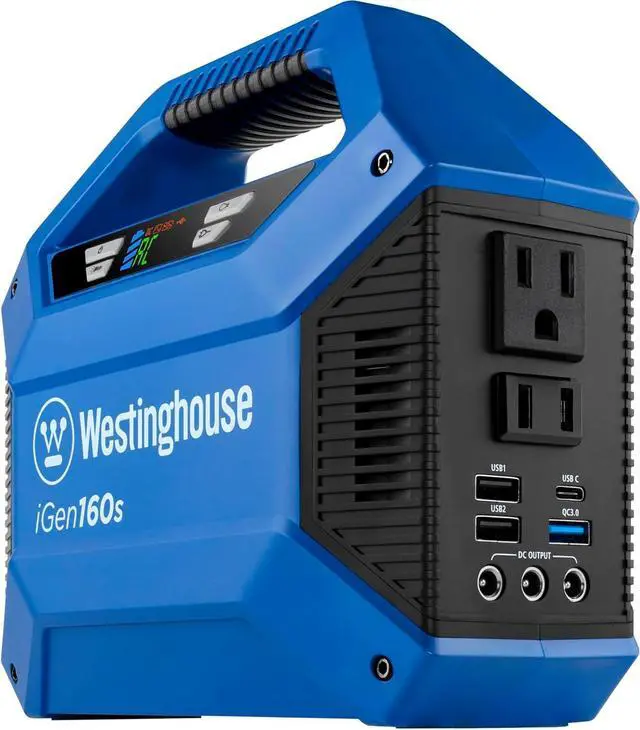 Main image of 155Wh 150 Peak Watt Portable Power Station & Solar Generator, Modified Sine Wave AC Outlet, Backup Lithium Battery for Camping, Home, Travel, Indoor/Outdoor Use (Solar Panel Not Included)