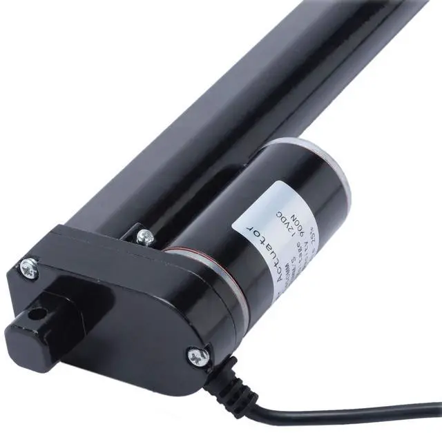 Alt view image 5 of 7 - 18" Stroke Linear Actuator with Mounting Bracket for Recliner TV Table Lift Massage Bed Electric Sofa,Linear Electric Actuator 225LBS Load Capacity 10mm/s Speed 12V DC,Black,Indoor Outdoor