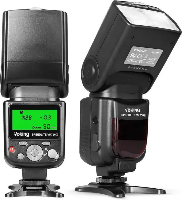 Main image of VK750II TTL Camera Speedlite Flash Compatible with Nikon D3500 D3400 D3300 D3200 D3100 D5600 D7100 D7200 D5300 D5500 D500 D850 D750 and Other DSLR Cameras