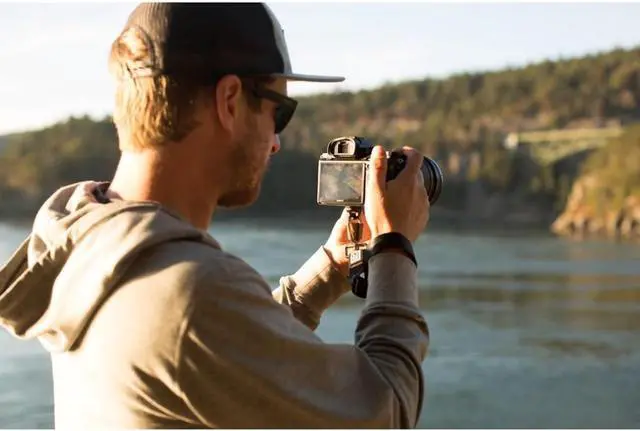 Alt view image 7 of 7 - Camera Wrist Strap with FastenR FR-5 to connect to tripod mount on DSLR, SLR and Mirrorless Cameras