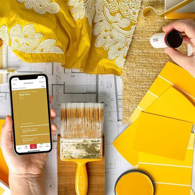 Alt view image 7 of 7 - ColorReader  Identify Paint Color Instantly - Color Matching Tool - Designed For DIY, Painters, Designers and Facility Managers
