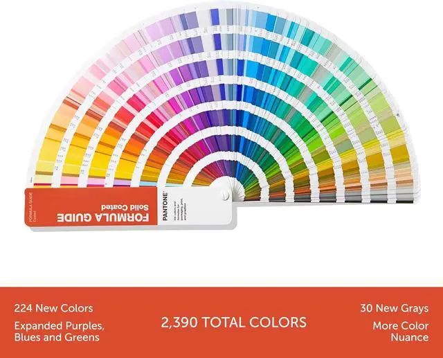Alt view image 3 of 7 - Formula Guide | Coated & Uncoated Ultimate Color Matching Tool to Communicate Color in Graphics and Print | GP1601B