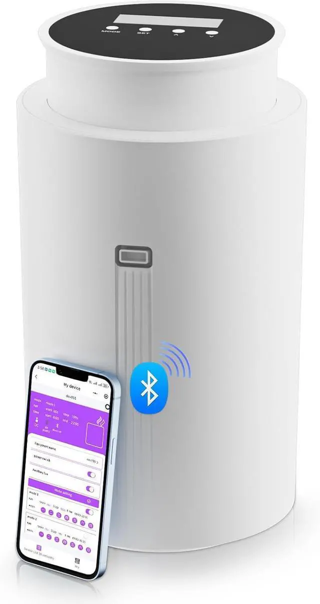 Main image of Scent Air Machine for Home, 1500 Sq. Ft Coverage Hotel Collection Diffuser with Smart Cold Air Tech, Whole House Fragrance, Bluetooth Waterless Oil Diffuser for Large Room, Hotel, Spa, Office