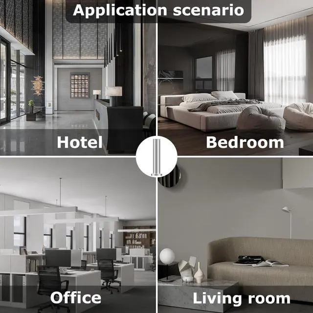 Alt view image 7 of 7 - Hotel Scent Diffuser Machine -Cordless Rechargeable Diffuser for Whole House- Scent Air Machine for Home -App Bluetooth Control - Waterless Essential Oil Diffuser for Large Room, Studio Office -Silver