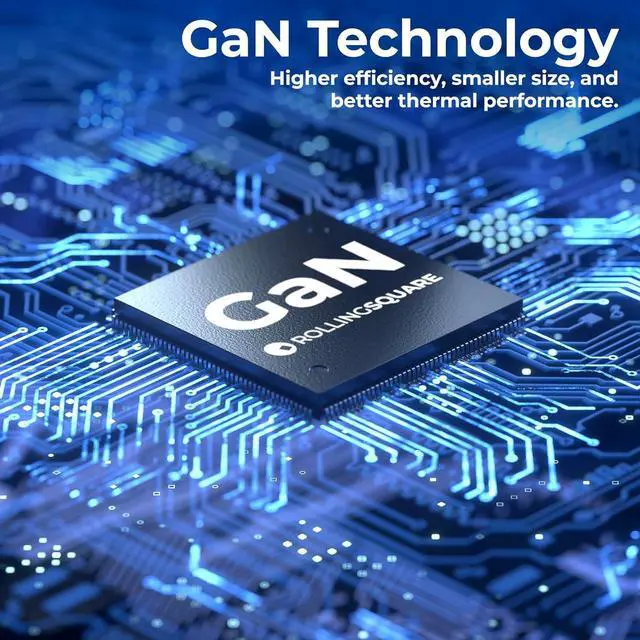 Alt view image 6 of 7 - Supertiny - 65W USB-C GaN Wall Charger, Fast Charging Adapter with Foldable US Plug, Ultra-Compact Travel Charger for Phones, Tablets, Laptops and USB-C Devices (Only 1.7in Long)