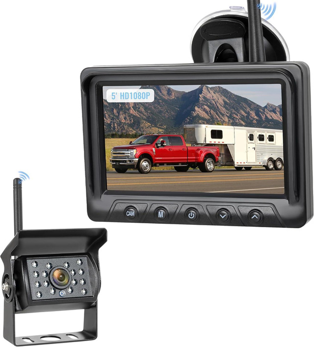 thumbnail image 2 of STONVUE 1080P Magnetic Wireless Backup Camera - WiFi Hitch Camera With Night Vision For RVs & Trucks 2 of 5