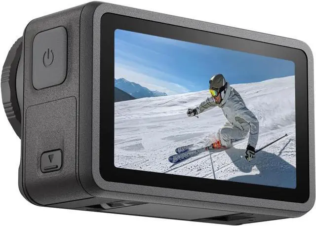 Alt view image 2 of 7 - Xtra Pro Action Camera, 4K Vlogging Camera with 1/1.3'' Sensor, 65ft Waterproof, Night View & Stabilization for Cycling, Diving, Sports Shooting