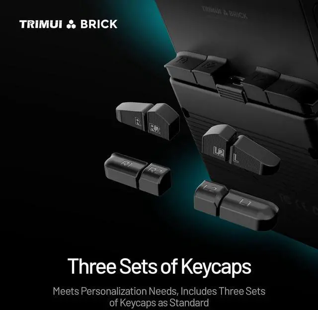 Alt view image 5 of 7 - Trimui Brick Handheld Game Console 3.2-Inches Display Game Console,1024x768 IPS Screen Supports Multiple Simulators,Linux System Built-in 128G TF Card White