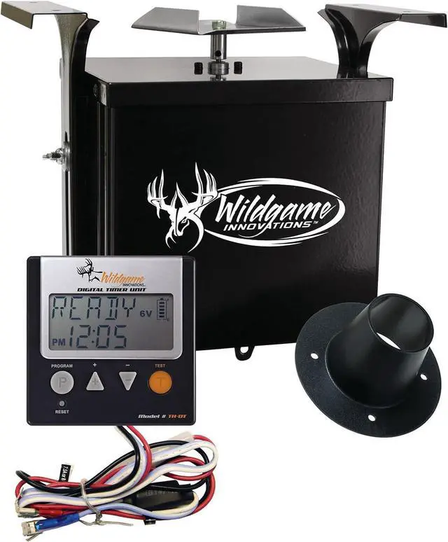 Main image of Trophy Hunter 6V Digital Feeder Kit , Weather-Resistant Durable Easy-to-Use Digital Power Control Unit for Hunting Game Feeder