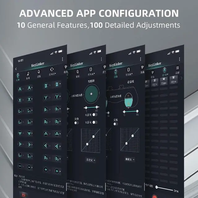 Alt view image 7 of 7 - G5PRO Max SE 1000HZ Wireless Gaming Controller for NS/PC/iOS/Android with Charging Dock,PC Controller Hall Effect Joystick?Triggers/Gyroscope,RGB Backlight [video game]